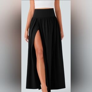 *NWT* Elegant Black Maxi Skirt